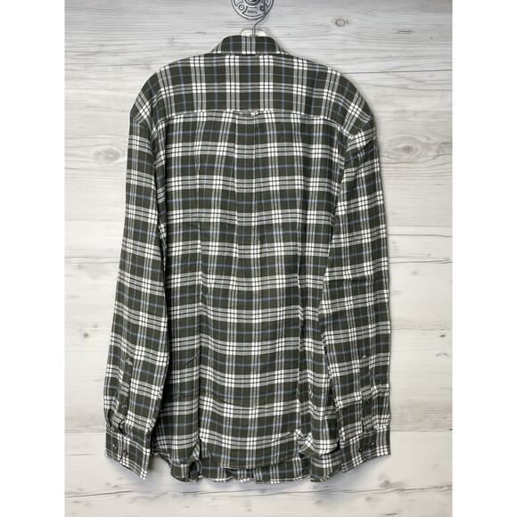 Saddlebred Shirt Mens XL Plaid Classic Fit Long Sleeve Button Up Casual Preppy - Picture 9 of 9